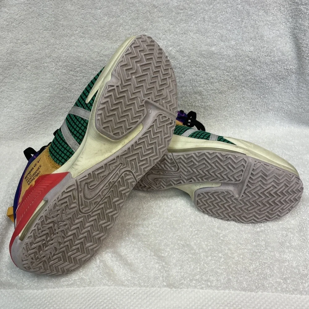 Nike LeBron Witness DM1123-501‎ Men's Multicolor Basketball Sneaker Shoes JN220